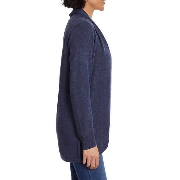 NWT - Ella Moss Ladies' Cozy Lightweight Indigo Blue Cardigan – Size S - Picture 2 of 5